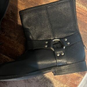 Frye Black Leather Women's Boots